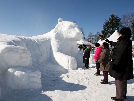 Fiesta Nacional de las Esculturas de Nieve